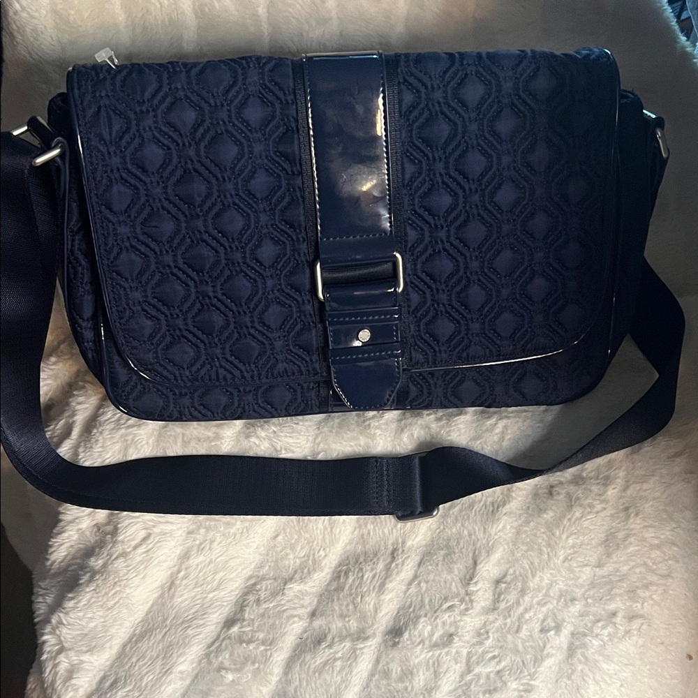 Vera Bradley Navy Blue Messenger Bag